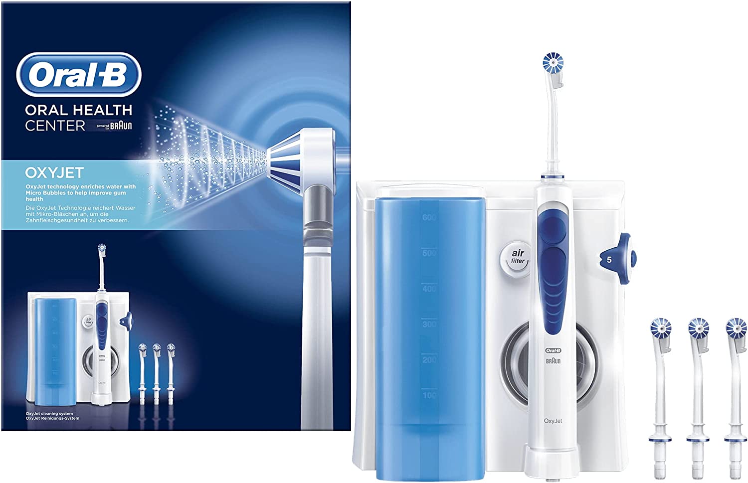 Reseña irrigador bucal Oxyjet Oral-B